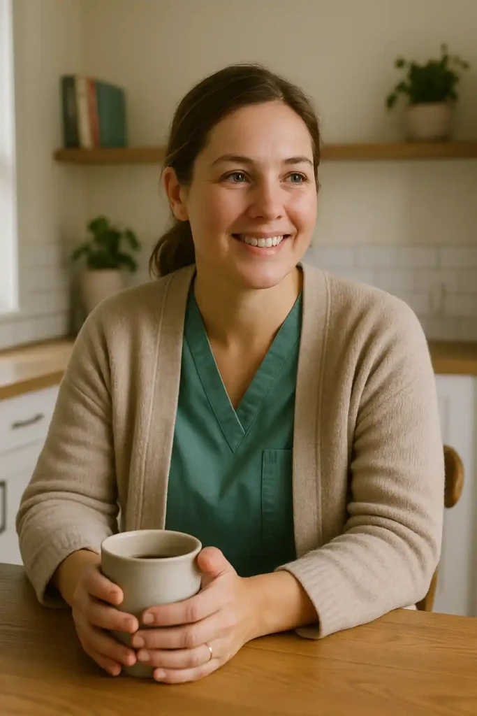 About me 1 chef woman in her early 30s